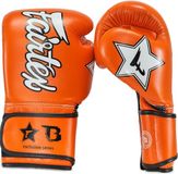Fairtex X Booster Booster Fairtex X Booster Bokshandschoenen - FXB BG V2 - Echt leer - Oranje 12 oz