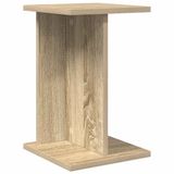 vidaXL Plantenstand Sonoma Eiken 25 x 25,5 x 40,5 cm Bewerkt Hout