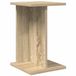 vidaXL Plantenstand Sonoma Eiken 25 x 25,5 x 40,5 cm Bewerkt Hout