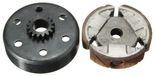 Jeu complet de disques d'embrayage - Embrayage - Convient aux motos - 16 dents - Refroidi par liquide - Performances fiables...