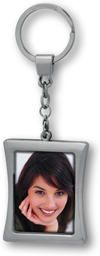 Zep Foto Sleutelhanger Rechthoek KS450 35x45mm - Metaal