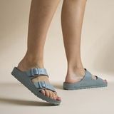 Birkenstock Arizona Pantoufles gris Eva