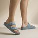 Birkenstock Arizona Pantoufles gris Eva