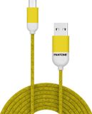 Celly Micro-USB Kabel, Geel, 1 m