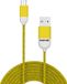 Celly Micro-USB Kabel, Geel, 1 m