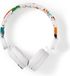 Nedis Bedrade On-ear Koptelefoon - 3,5 mm - Kabellengte: 1.20 m - Wit