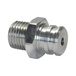 RIEGLER 108486-315.014 Aansluitnippel voor platte zuiger, ovaal, »SGO«, G 1/4 AG Ø45x15, 1 stuk