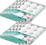 Bolsius Maxi Drijfkaarsen Wit 8 uur 96 stuks Ø 7.7 cm