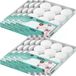 Bolsius Maxi Drijfkaarsen Wit 8 uur 96 stuks Ø 7.7 cm