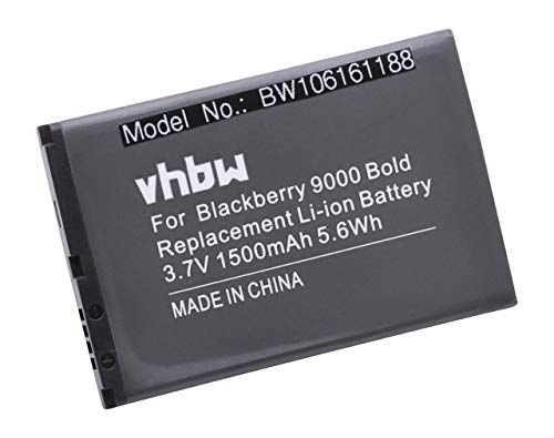VHBW Accu voor BlackBerry 9000, 9030, 9220, 9700, 9780 - 1500mAh