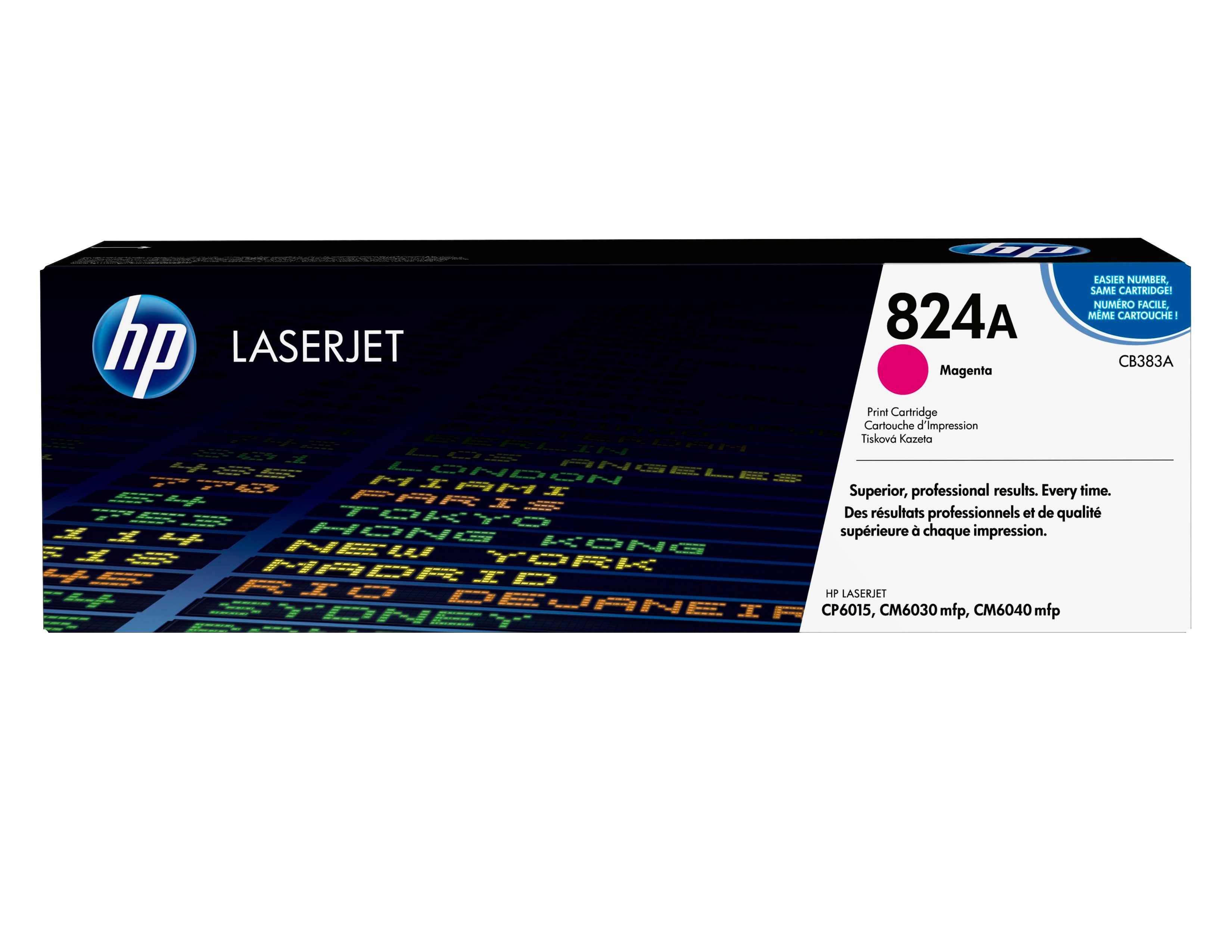 HP 824A Original Magenta Toner Cartridge