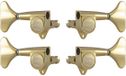 Grover 144G4 Mini Bass Machine Head, 4-in-Line, Gold Mini Bass Stemmechaniek