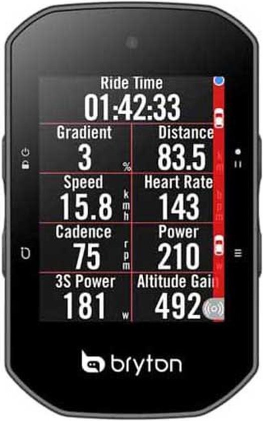 Bryton Rider S500 T GPS Fietscomputer met Sensor Pack