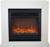 Xaralyn Elektrische haard - Adra ELU-MDW - wit hout - 1400 Watt verwarming - met afstandsbediening