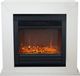 Xaralyn Elektrische haard - Adra ELU-MDW - wit hout - 1400 Watt verwarming - met afstandsbediening