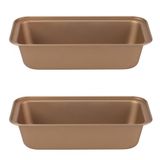 Russell Hobbs COMBO-8124 Set of 2 Opulence 28 cm Non-Stick Loaf Tins