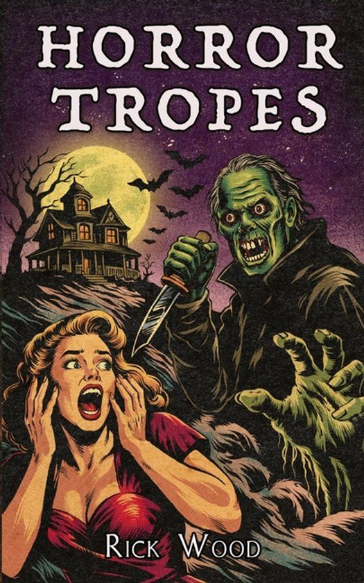 Horror Blood Splatter Press Horror Tropes and What They Tell Us Paperback