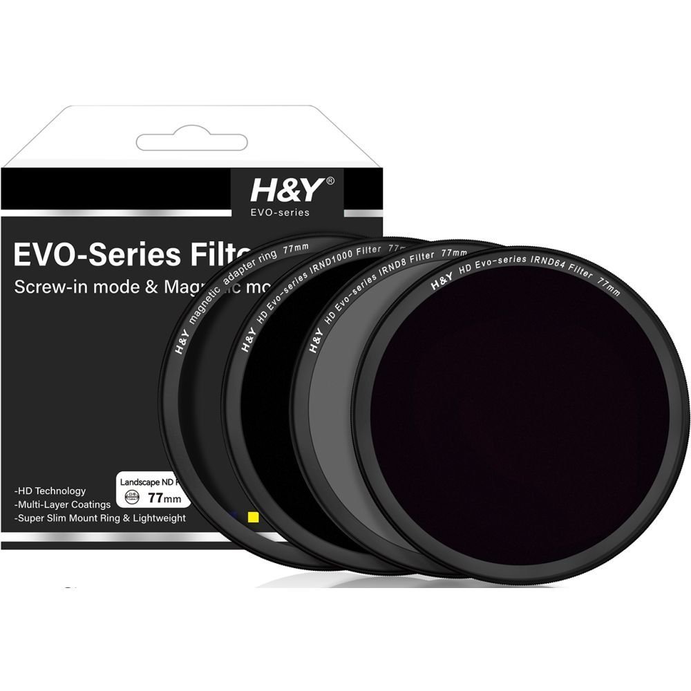 H&Y HD EVO ND Landscape Filter Kit 77mm