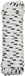 vidaXL Boottouw 2 mm 15 m Wit en zwart Polyester