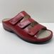 Berkemann Damesmodel Franziska 01007-277 Slipper Wijnrood Maat EU: 39.5