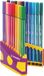 STABILO Pen 68 ColorParade viltstift - Lila, Deskset van 20