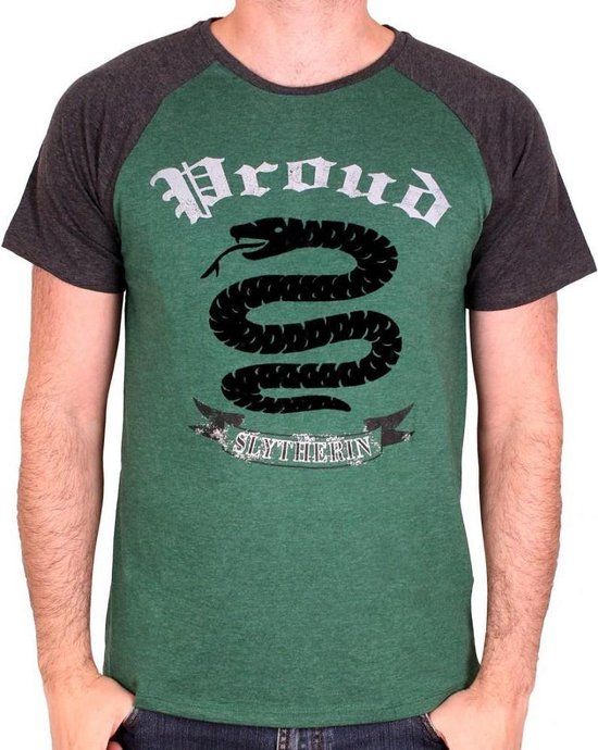 Harry Potter Slytherin - Proud Heren T-shirt - meerkleurig - XXL