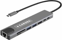 Caruba 8-in-1 USB-C Hub met Ethernet