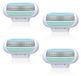 4 Stuks Lames de ras féminines avec bandes lubrifiantes protectrices