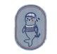 HKM 10236322 patches, blauw, één maat