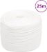 vidaXL corde de bateau 8 mm 25 m polypropylène blanc uni