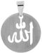 Akzent Uniseks halsketting met hanger roestvrij staal 00230000074