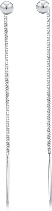Elli Oorbellen Geo bol minimal basic doorhalen 925 zilver