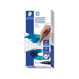 STAEDTLER Lumocolor 310 CD/DVD-marker – zwart, 10-pack, 0,4 mm