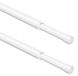 Tringle à rideaux sans perçage Tringle à rideaux extensible - 42 à 75 cm - Métal - Lot de 2