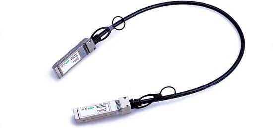 MicroOptics 3m SFP+ 10Gb/s SFP+ Zwart InfiniBand-kabel