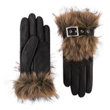 Roeckl Gants ' Tribeca ' marron / noir