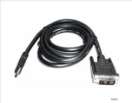 Unknown Xbox 360 & Sony Playstation 3 PS3 HDMI naar 18 Pin DVI