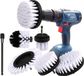 Unyqoos® Set complet de 6 têtes de brosse pour perceuses pour nettoyage polyvalent