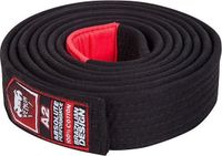 Venum BJJ Gi Band Belt Zwart Braziliaans Jiu Jitsu