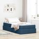 Prolenta Maison Exclusive - Opbergbed met matras, blauw, 90 x 200 cm, polyester