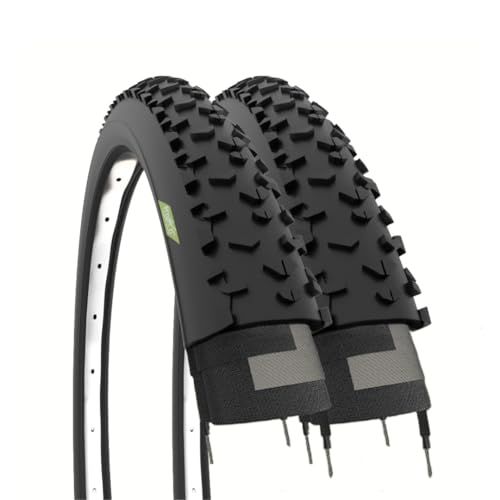Ecovelò TASSELLATI Banden 29 x 2,25 (57-622) MTB 29", 2 banden uniseks, volwassenen, zwart, eenheidsmaat
