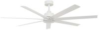 Lucci Air Atlanta Plafondventilator met LED en Afstandsbediening - Wit - 142 cm - Buiten