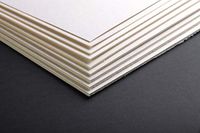 Clairefontaine 93999C Pakket Houtkarton - 20 Vellen Karton 100% Cellulose - 60x80cm 1mm 500g - Ideaal voor Maquettebouw