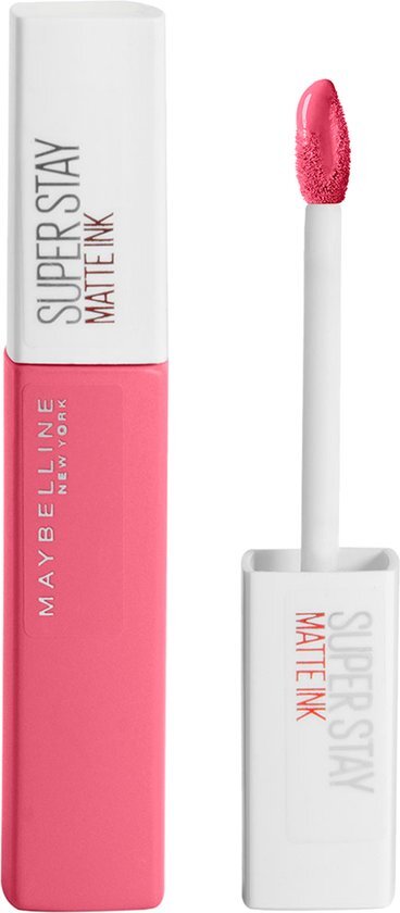 Maybelline SuperStay Matte Ink Lipstick - 125 Inspirer - Roze - Matte, Langhoudende Lippenstift - 5 ml