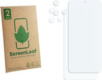 ScreenLeaf 2 Stuks Screenprotector voor Motorola Edge 60 Neo (Voor+Camera) - Hoogwaardige Beschermfolie transparant