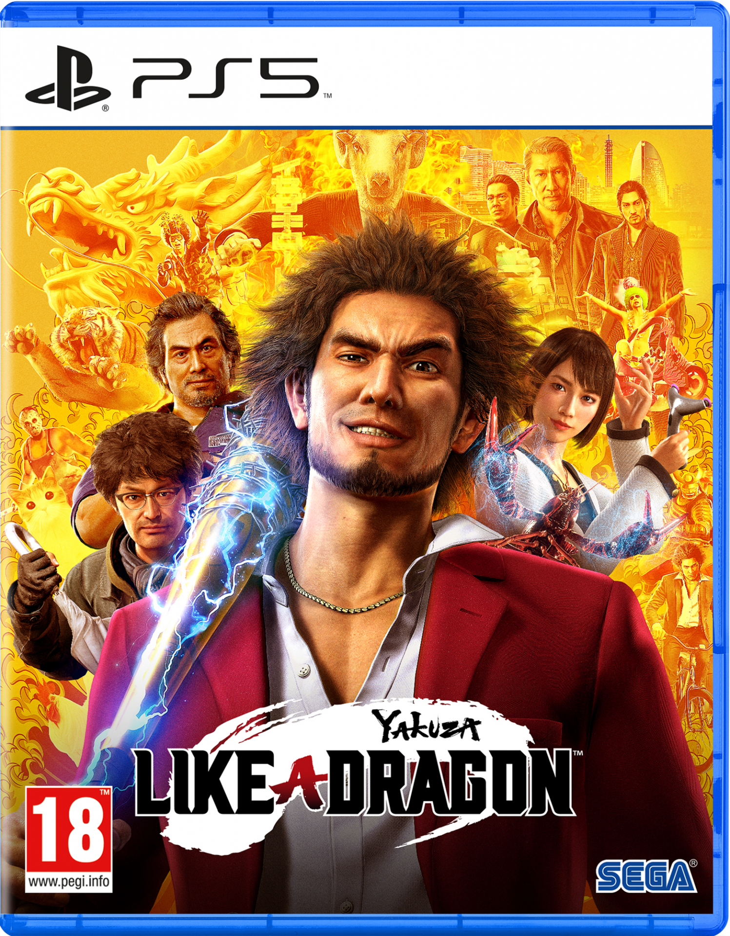 Sega Yakuza Like a Dragon PlayStation 5