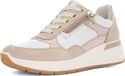 Ara - 1257702 GARDA - Sneaker basse Femme sneaker - Couleur : Blanc/beige - Taille : 39