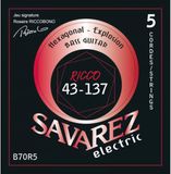 Savarez B70R5 Hexagonal Explosion 043-137 Cordes de basse électriques hexagonales