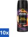 Axe 10 x Fine Fragrance Collection Peach Infusion Bodyspray - 150 ml - Voordeelverpakking - 10 stuks