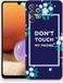 Samsung Galaxy A32 4G | A32 5G Enterprise Editie Silicone-hoesje Flowers Blue DTMP